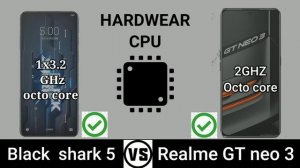 BLACK SHARK 5 VS REALME GT NEO 3..MOMBIL CAMPER. which one for better you.?