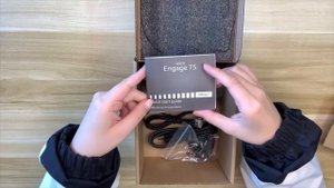 Jabra Engage 75 Stereo DECT Wireless Headset Unboxing