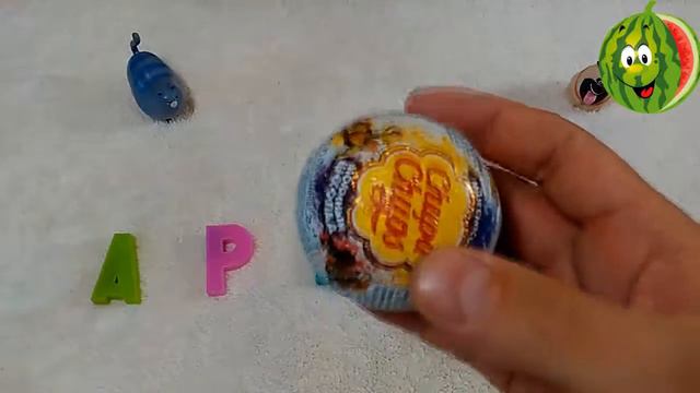 УЧИМ БУКВЫ - БУКВА А. Сюрприз ЧУПА ЧУПС. Surprise CHUPA CHUPS смотреть онлайн