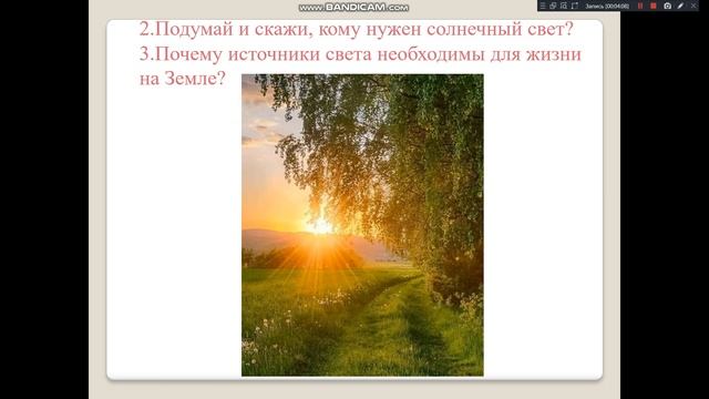 Естествознание, 1 урок, 4 четверть