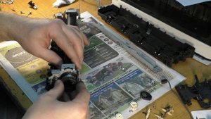 Ricoh SP 150su — разборка, чистка узла термозакрепления