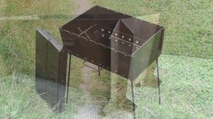 Разборный мангал своими руками