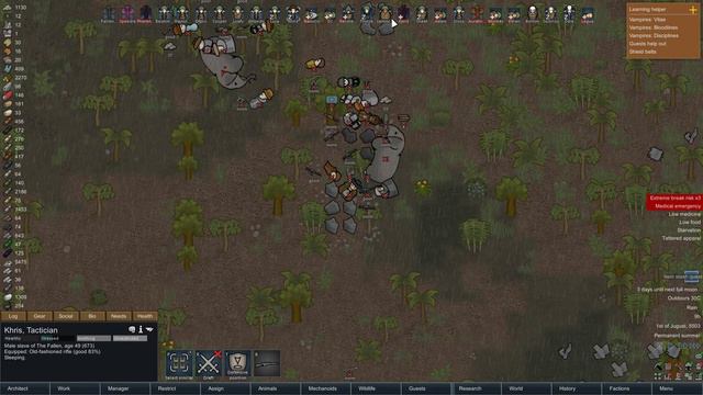The Dire Raid Strikes | RIMWORLD: Rim of Madness 23 | Let's Play RimWorld Gameplay |