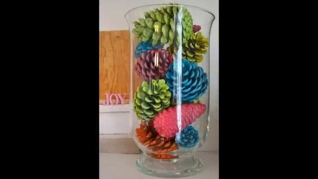 Композиции из шишек. Поделки своими руками. Идеи смотреть онлайн