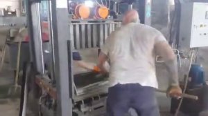 Работа на вибропрессе VPS-400 ручной