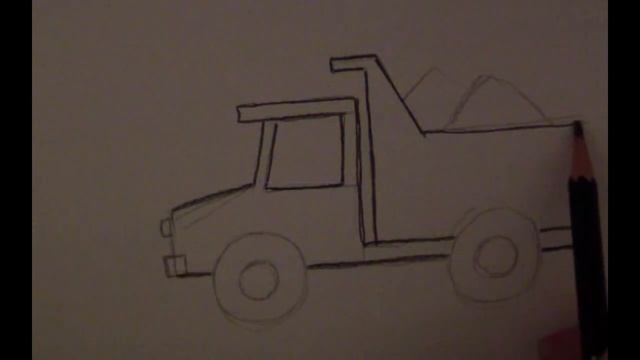 Учимся рисовать грузовик смотреть онлайн