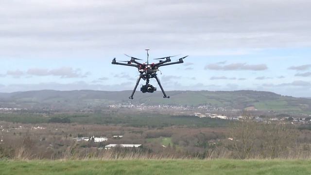 DJI S900 Landing Video смотреть онлайн