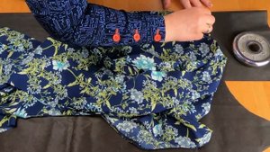 Подборт для халата. Выкройка и полная технология обработки.mp4