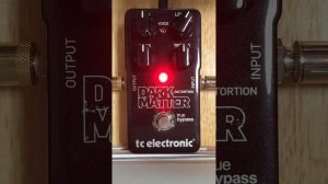 TC Electronic Dark Matter (Distortion) Bass Demo