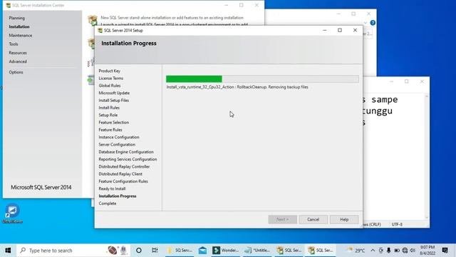 How to install Microsoft SQL Server 2014 on Windows 10 2022