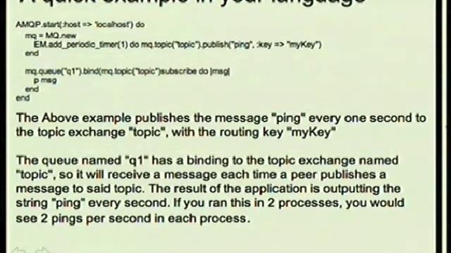 EventMachine, AMQP, and WebSockets: The Musical — SD Ruby Podcast (Episode 80) смотреть онлайн