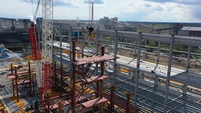 НЛМК приступил к монтажу оборудования на новой электростанции на вторичных ресурсах