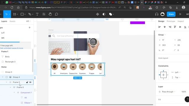 add vertical in auto layout figma