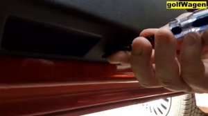 Fiat Grande Punto door panel removal