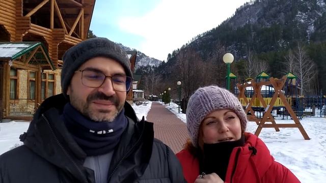 Джангир и Анастасия о своём оздоровительном отдыхе на эко-курорте "Марьин Остров" смотреть онлайн