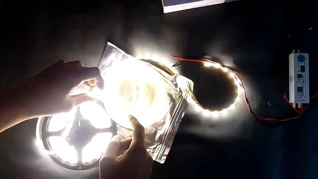 LED strips lights SMD 3014 warm with waterproof