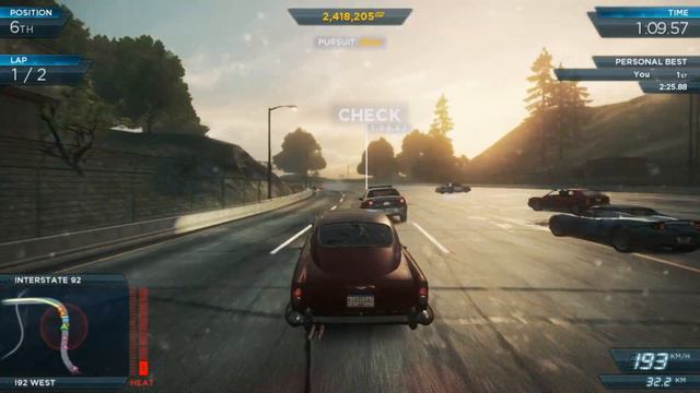 Need for Speed | Most Wanted 2012 | Aston Martin DB5 (Collateral damage) | Car racing смотреть онлайн