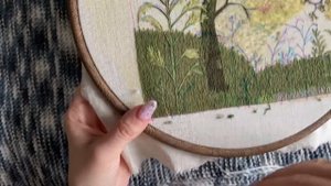 Вышивка гладью + Декоративная вышивка