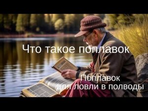 Поплавок для ловли в полводы