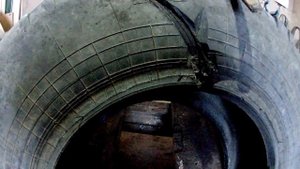 Обдирка колеса вручную