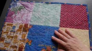 Учимся шить Ланч-маты типа пэчворк // HANDMADE