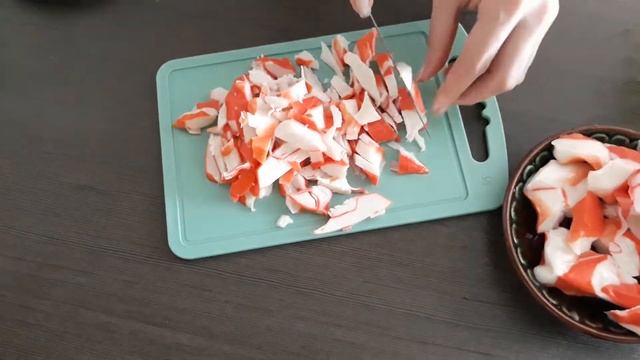 Вкуснее чем салат Красное море I Cалат Слава I Помидор, кукуруза, креветки