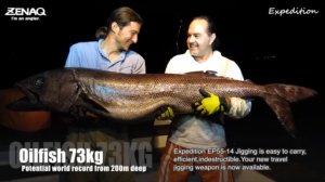 Potential world record 73kg Oilfish
