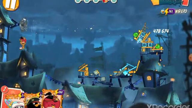 Angry Birds 2 • Daily Challenge • Ежедневное испытание • 4/4/5 • 17/04/22 смотреть онлайн