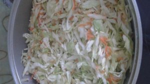 Тушеная капуста с картошкой и курицей