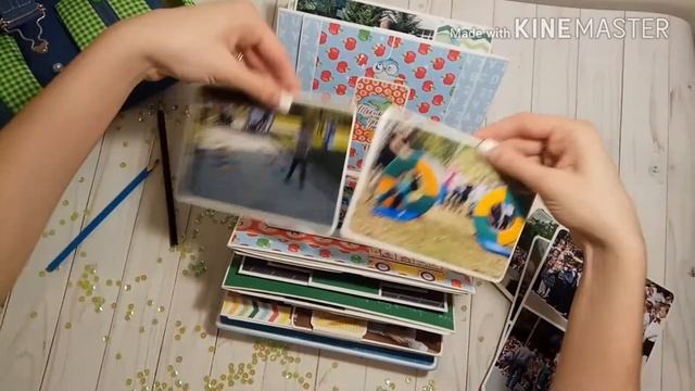 Школьный альбом в подарок учителю по МК Т.Ширниной. Скрапбукинг