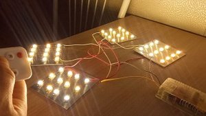 Светодиодный драйвер с пультом из Китая 20-40Вт.