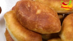 Рецепт Жареные ПИРОЖКИ с НАЧИНКОЙ. МОЖНО готовить с ЛЮБОЙ начинкой. Тесто для жареных пирожков.