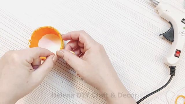 Easter Craft Ideas | Super Easy Woolen Flowers | Пасхальные поделки | Корзинка подснежников