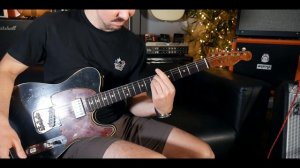 Masterbuilt Ron Thorn | Fender Custom Shop | '60 Telecaster Custom Heavy Relic, Black.