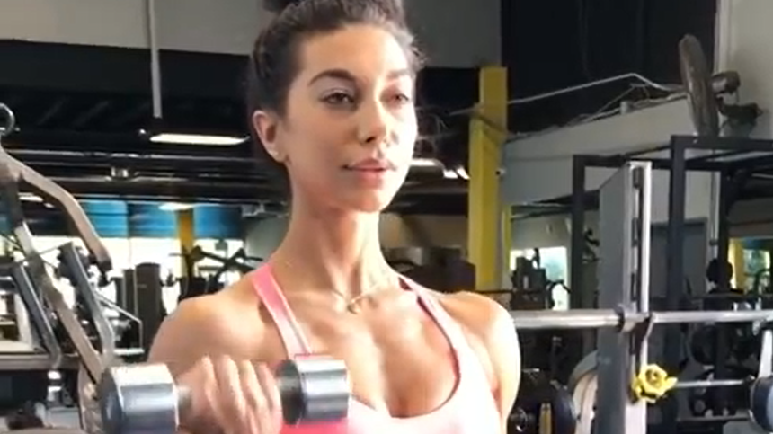 Pretty Female Bodybuilder