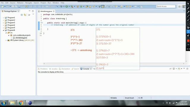 Java Program To Check If a Number Is Armstrong Number In Java | Java Practice Problems | Code Bode смотреть онлайн
