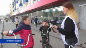 Кстово. Акция Георгиевская ленточка