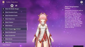 YAE MIKO ALL VOICE LINES (ENGLISH)