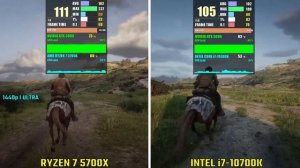 RYZEN 7 5700X vs INTEL i7-10700K | Test in 5 Games | 1440p