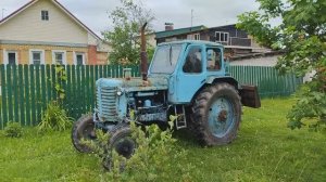 Ретро трактор ЮМЗ-6Л