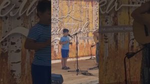 "Ещё учусь я в первом классе" фестиваль Белая река 2022г (исп. Толдины Илья и Екатерина)