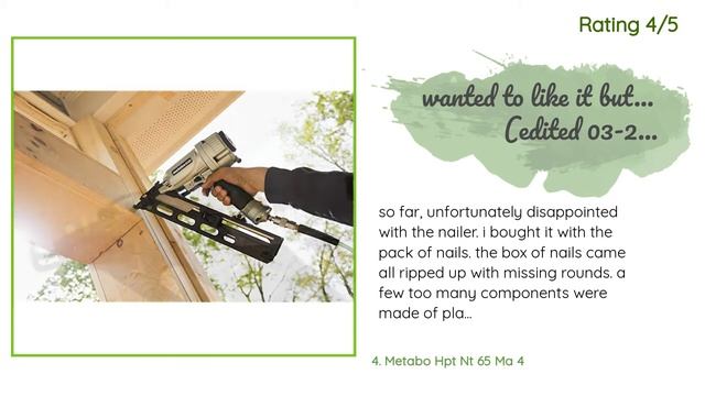 ?7 Best Finish Nailers 2020 смотреть онлайн