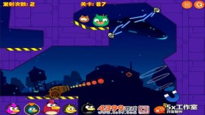 Angry Birds Cannon 4 - RESCUE GIRLFRIEND BY SHOCKING PIGS WITH ELECTRIC!
