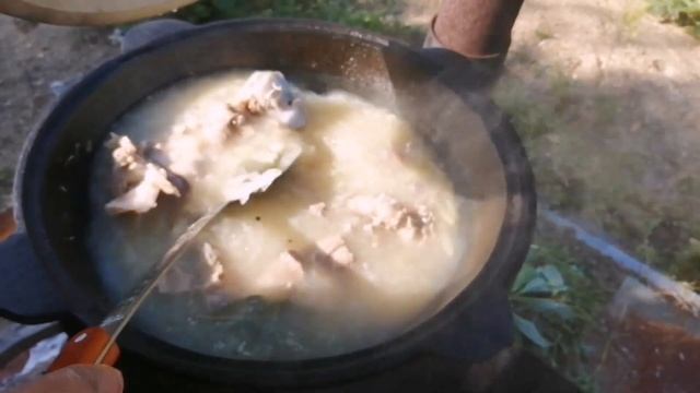 ЩИ В КАЗАНЕ НА ДАЧЕ. САМЫЕ Вкусные.