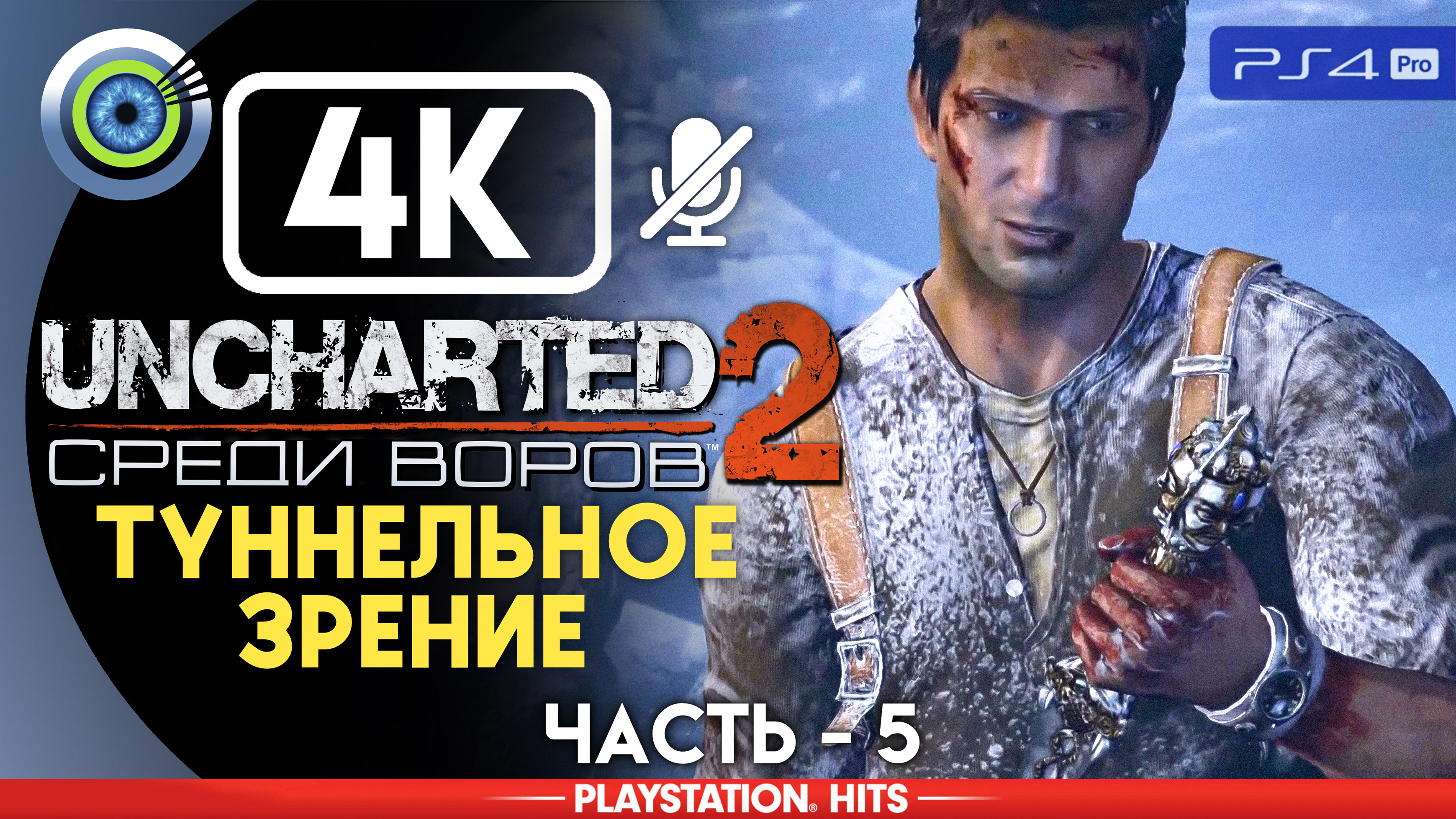 «Туннельное зрение» 100% Прохождение Uncharted 2: Среди воров | Без комментариев — Часть 5