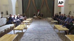 Iraq President meets Norway's Prime Minister