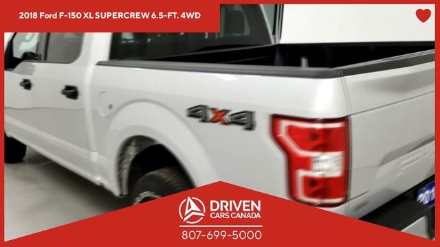 Driven Cars Canada 2018 Ford F-150 XL SUPERCREW 6.5-FT. 4WD in Thunder Bay Ontario смотреть онлайн