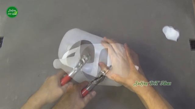 Heart Design Hanging Planter | Recycled Plastic Container | Plastic Bottle Crafts Ideas