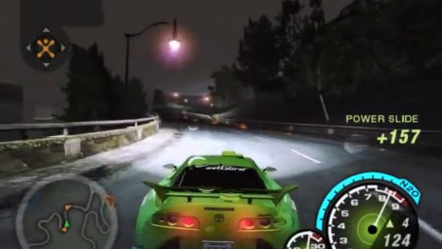 NFS underground 2: Best Supra for Drifting (free run mode) смотреть онлайн