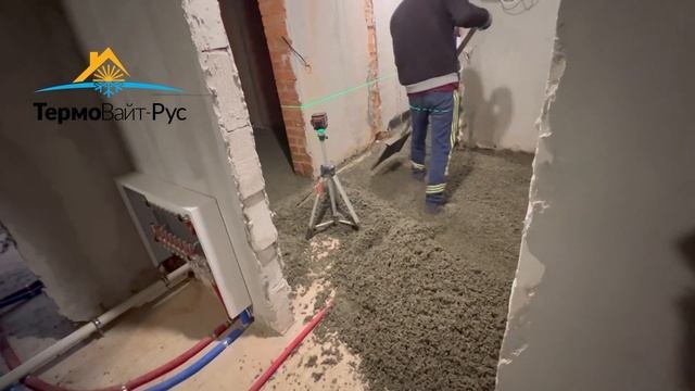 КАК СДЕЛАТЬ МОНОЛИТНЫЙ СЛОЙ УТЕПЛИТЕЛЯ из гранул пенопласта на минеральной основе